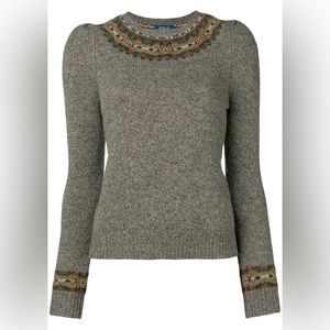 Polo Ralph Lauren Wool Long Sleeve Sweater